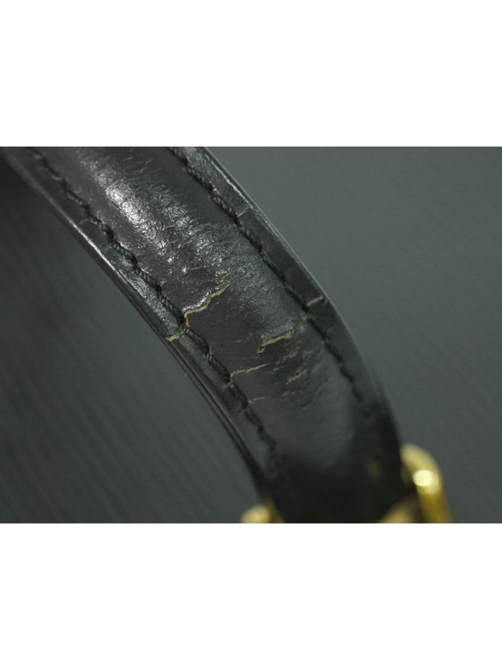 Louis Vuitton LV Cannes Epi Leather Vanity Bag Handbag Black Bag - Picture 5 of 9